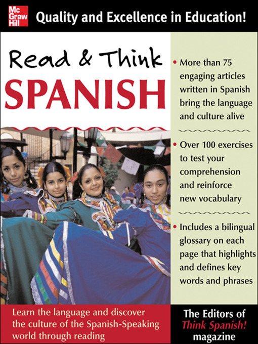 Title details for Read And Think Spanish (Book) by The Editors of Think Spanish - Available